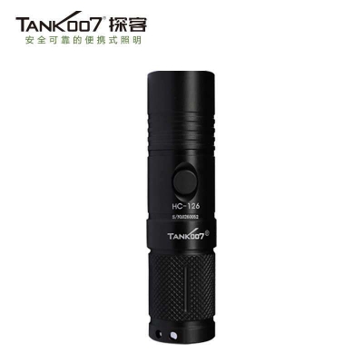 tank007探客HC126迷你Q5燈珠戶外便攜手電筒5檔遠(yuǎn)射充電手電筒