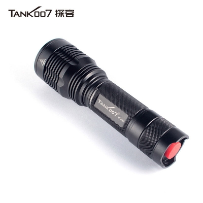 TANK007探客戶外執(zhí)勤，執(zhí)法，巡邏遠(yuǎn)射防水戶外LED超亮手電筒DU126